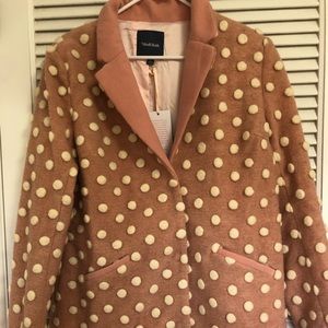 nwt modcloth pink coat